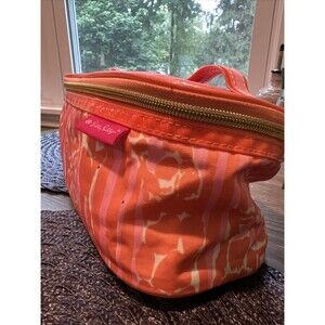 LILLY PULITZER GWP COSMETIC CASE Orange made for Target